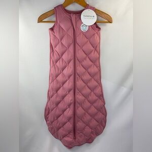 NEW Dreamland Baby Weighted Sleep Sack Dusty Rose Wearable Blanket Large 12-24